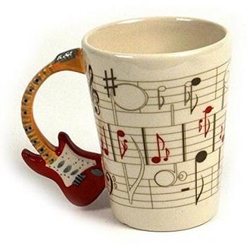 Taza de guitarra acstica con mango