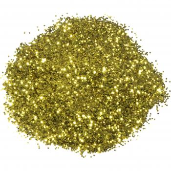 Mouldmaster; Purpurina hexagonal, PVC, color dorado