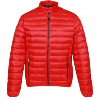 Alvivo - Chaqueta exterior Workuta para hombre de nylon roja mt XS