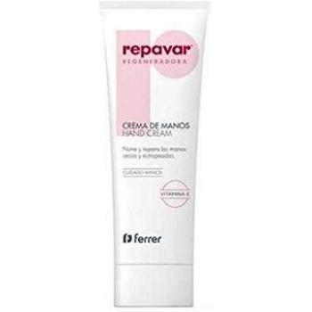 Repavar Regeneradora DUPLO Crema De Manos Nutritiva y Reparadora, 2x75ml