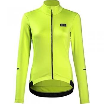 Maillot Gore Wear Progress Thermo Manga Larga Neón Amarillo Mujer - XXS
