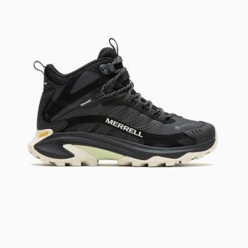 Merrell Moab Speed 2 Mid Gore-Tex Bota Trekking Mujer Negro (38)