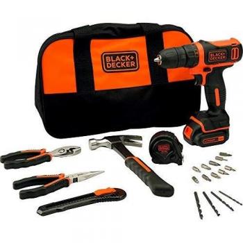 BLACK+DECKER BDCDD12HTSA Taladro Atornillador 10.8V litio