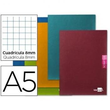 LIBR LP SCRIPTUS A5 48 H 90G/M2 CUAD 8MM MARG