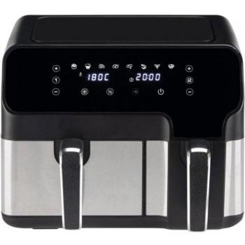 JATA JEFR1228 Freidora de Aire Sin Aceite 9 Litros con Dos Cestillos Independientes 2700W