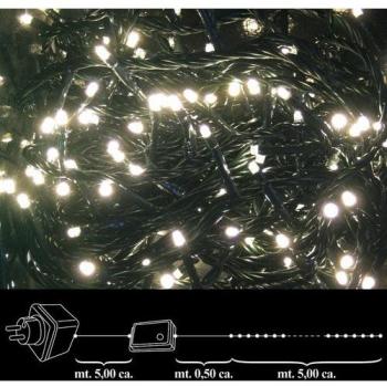 MAURER Navidad, 100 Leds, luz cálida de Interior y Exterior, Blanco