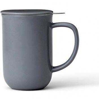 Taza de té de porcelana Viva Scandinavia Minima Balance 500ml Sea Salt