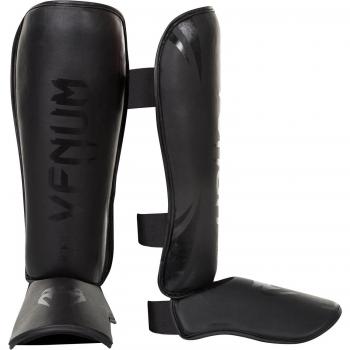Venum Challenger Kids Kickboxing Shin Guards - Black