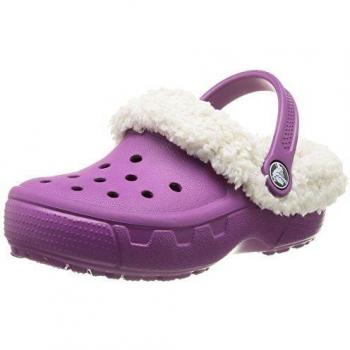 crocs Mammoth Core Full Collar Kids MAMMOTH FULL COLR KIDS - K - Zuecos para niños, color morado, talla 33/34