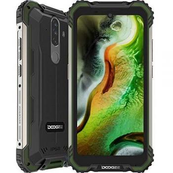 Telefono Movil Libre, DOOGEE S58 Pro Android 10 Smartphone 4G con Cámara Triples 16MP+Cámara Frontal 16MP, 6GB+64GB, Batería 5180mAh, 5.7 Pulgada IP68/IP69K Móvil Resistente, NFC/GPS, Verde