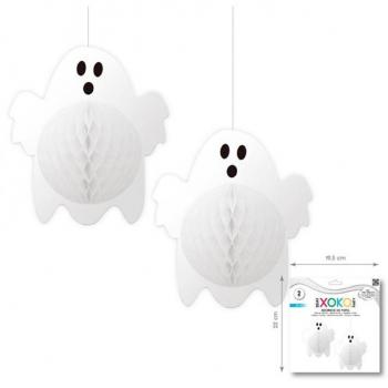 Colgantes Farol 2 Fantasmitas de 20 cm