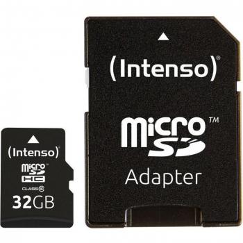 Intenso 32GB MicroSDHC Class 10 with SD adapter