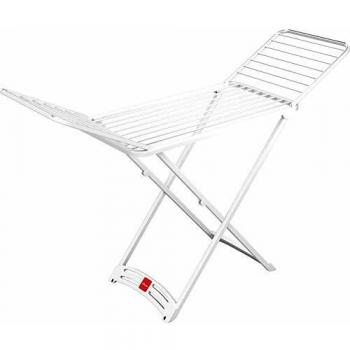 Vileda Solar X-Legs - Tendedero de resina, Plástico, Blanco, 125.5 x 9.5 x 55 cm