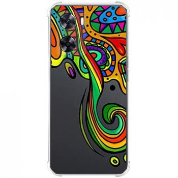 Funda Antigolpes de Silicona para Oneplus Nord N20 SE con Diseño Colorido y Dibujos
