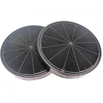 Lote de 2 filtros de carbón tipo 196 para campanas extractoras (compatible con AEG, Ariston, Hotpoint, Bosch, Electrolux y más)
