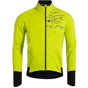 VAUDE Men's Fedaia Softshell Jacket Chaqueta, Hombre, Bright Green, M