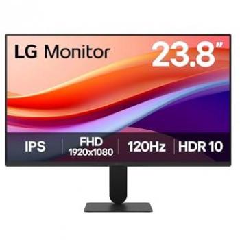 Monitor LG 24U411A-B 23.8 IPS Full HD 1920x1080, 120Hz, 5ms, HDR10, Tecnología AMD FreeSync™