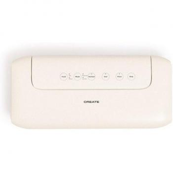 Envasadora al vacío CREATE 130W Blanca con 20 bolsas incluidas y capacidad de sellado hasta 32 cm - VACUUM SEALER