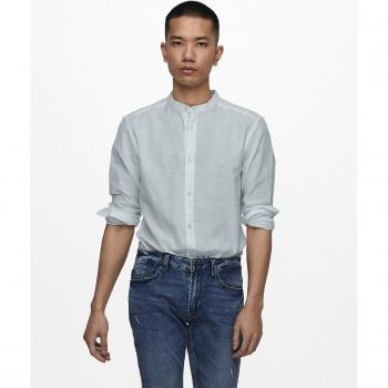 CAMISA ONLY & SONS ONSCAIDEN LIFE LS SOLID LINEN MAO NOOS