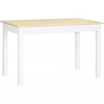 Mesa de Comedor de Madera HOMCOM para 4-6 Personas