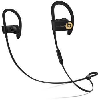 Apple Powerbeats3 gancho de oreja, Dentro de oído Binaurale Inalámbrico Negro, Oro - Auriculares