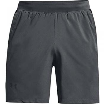 Under Armour Pantalones Cortos Launch Run 18 Cm - Pantalones cortos para hombre, longitud de 18 cm, diseño ligero y cómodo, tejido que absorbe la humedad, paneles de malla para ventilación, cintura el