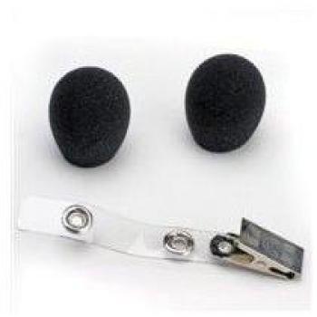 Shure RK318WS Anti-Vent Windscreen and Clothing Clip for WH10, WH20, WH30
