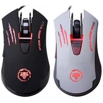 haizhi T30 ratón láser, 3 colores respiración Circular con retroiluminación 6d 2400dpi ratón de alta calidad portátil de escritorio Tablet