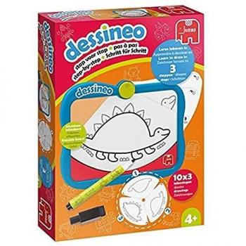 Jumbo 18632 Dessineo-Doodle, Multi Niño/niña Juguete para el Aprendizaje