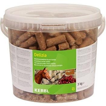 Delicia Clásica para Caballos con Sabor a Vainilla y Cereza - 3kg
