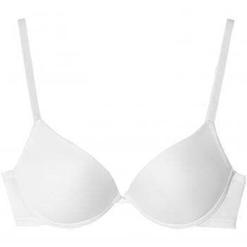 Sujetador Super Push-Up de Microfibra Reciclada Los Angeles Mujer Blanco Tamaño 3B