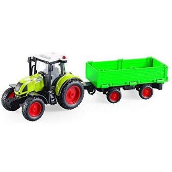 Tachan-Tractor con Remolque, Escala 1:16, Color no Aplica