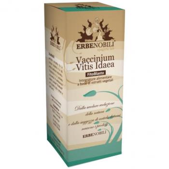 Extracto de Arándano Rojo 50ml - Erbenobili, tipo: macerado glicerinado, características: a base de Vaccinium Vitis Idaea, formulación líquida en frasco de 50ml