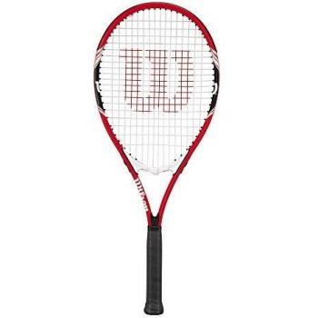 Wilson Raqueta de tenis unisex, Para jugar en todas las áreas, Para jugadores aficionados, Federer, Medida 3, Rojo/Negro/Blanco, WRT30400U3