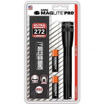 Mag Instrument SP2P01H BLK 2AA LED Flashlight - Quantity 6