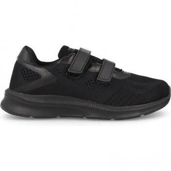 Zapatillas de running de hombre marca PAREDES en color negro