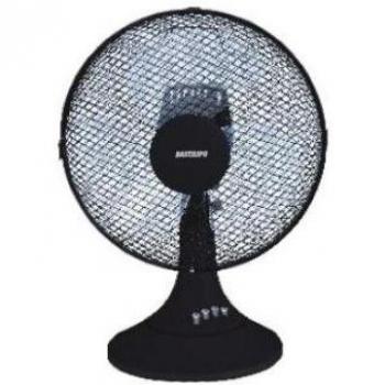 Bastilipo Mazagón Ventilador de Mesa, 35 W, Plástico, 3 Velocidades, Blanco