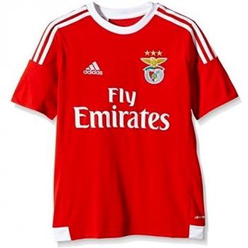 adidas SLB H JSY Y - Camiseta para niño, color rojo / blanco, talla 140