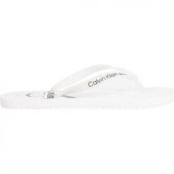 Chanclas de Hombre CALVIN KLEIN CHANCLAS JEANS BEACH SANDAL WHITE