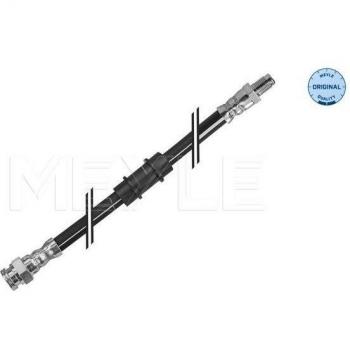 Latiguillo de freno MEYLE 015 525 0001 - Manguera flexible para el sistema de frenos, fabricada en material resistente a la presión y a la corrosión, con conexiones roscadas para fácil instalación,