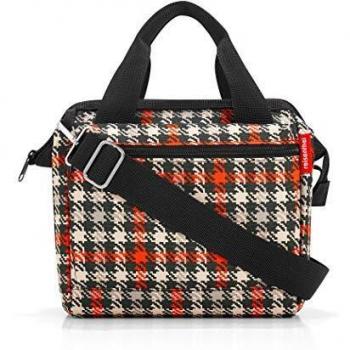reisenthel allrounder cross glencheck red Bolso bandolera 24 Centimeters 4 Multicolor