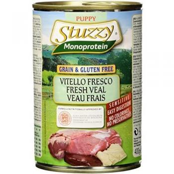 Stuzzy Monoprotein Puppy ternera comida humeda para cachorros