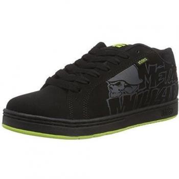 Etnies METAL MULISHA FADER - Zapatillas de skateboarding de Piel para hombre Negro Schwarz