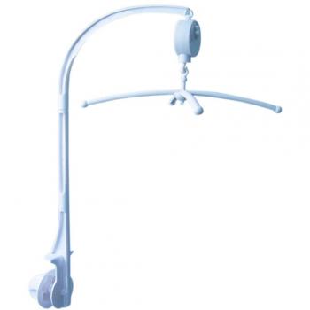 ZREAL Conjunto de soporte para traqueteas de bebé Cama móvil de cuna Soporte para juguetes Soporte de cuerda de reloj