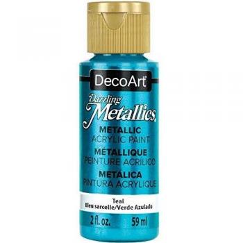 Dazzling Metallics acrilico dipingere 2Oz-Teal