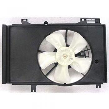 Ventilador de radiador NRF 47551 - Ventilador de refrigeración del motor, modelo 320, voltaje 12V, incluye bastidor (armazón)