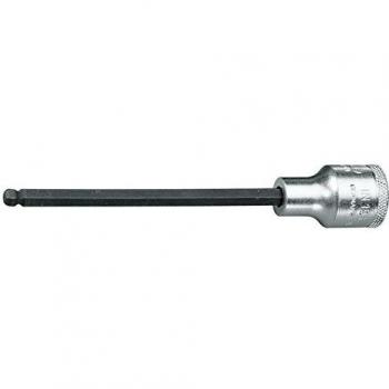 Inserto de destornillador Gedore IN 19 LK 1/2 hexagonal interno 6 mm longitud 140 mm con bola