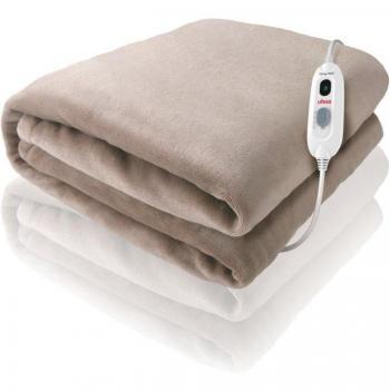 Ufesa Softy Plus Manta Eléctrica, 120W, Tamaño 180x140cm, 3 Niveles de Temperatura