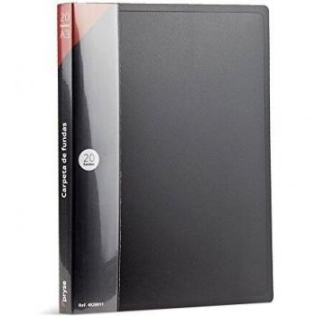 Pryse F20AK-A3 - Carpeta fundas, color negra