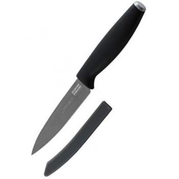 KUHN RIKON Colori Titanium - Cuchillo de pelar, Color Gris